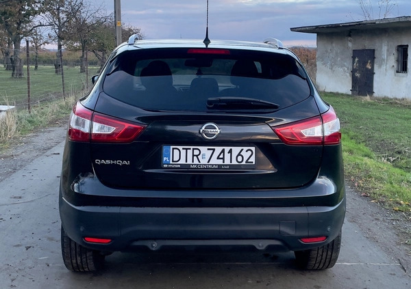 Nissan Qashqai cena 54900 przebieg: 115000, rok produkcji 2015 z Trzebnica małe 254